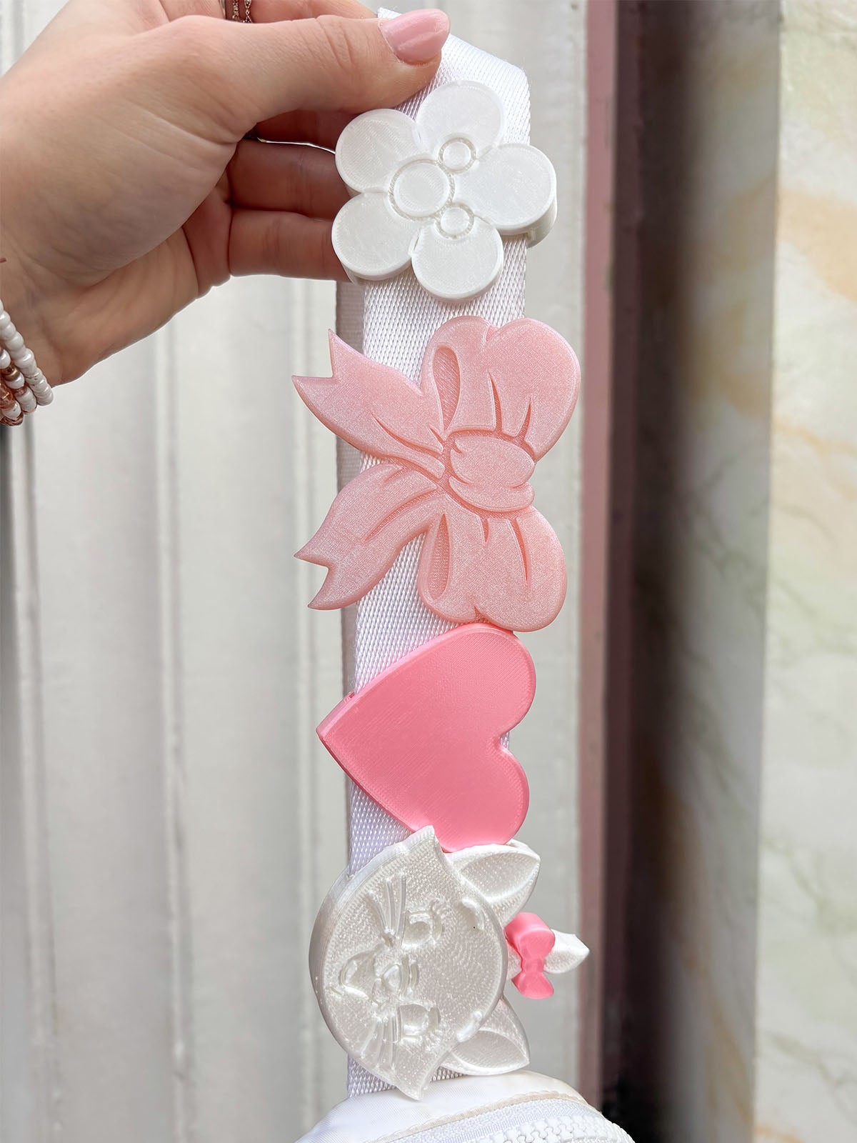 Sassy Kitten Pre-made Bag Charm Stack