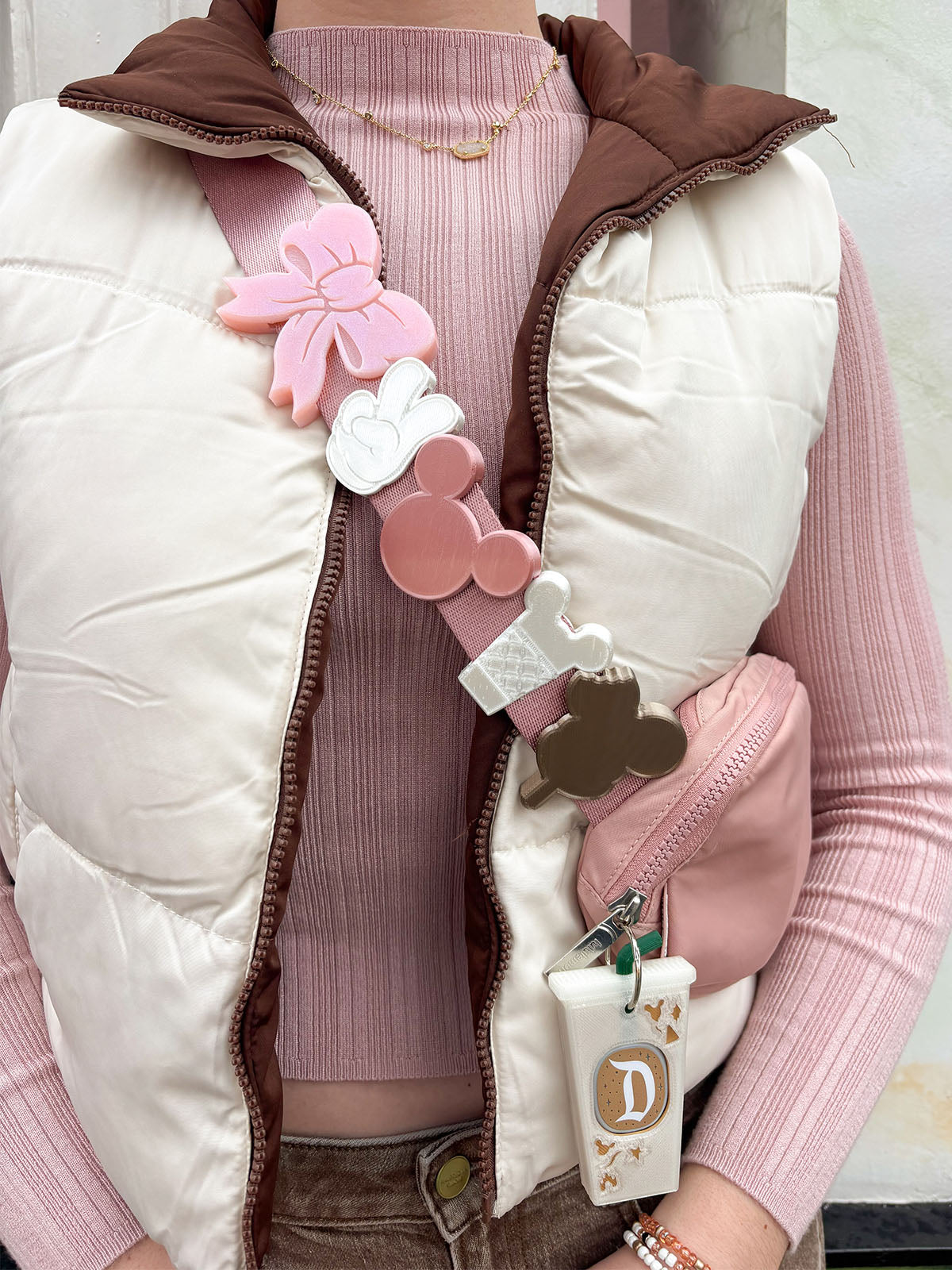 Park Girl Pre-made Bag Charm Stack