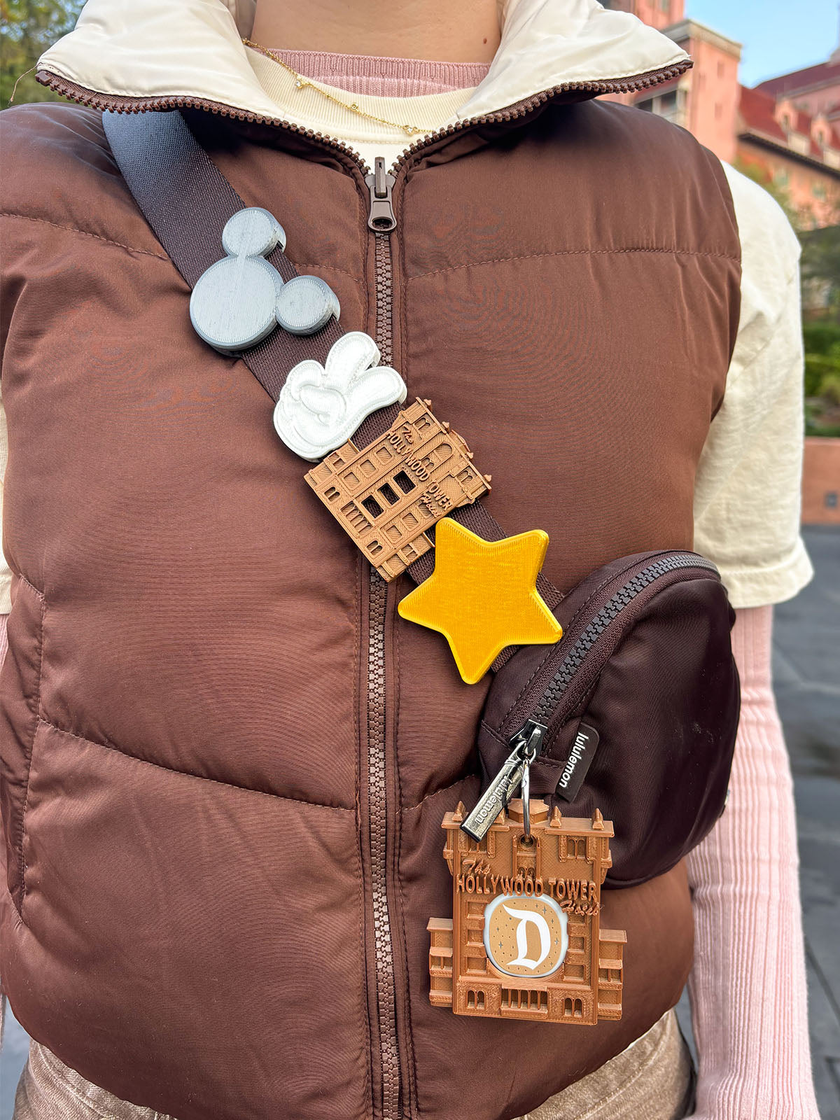 Old Hollywood Pre-made Bag Charm Stack