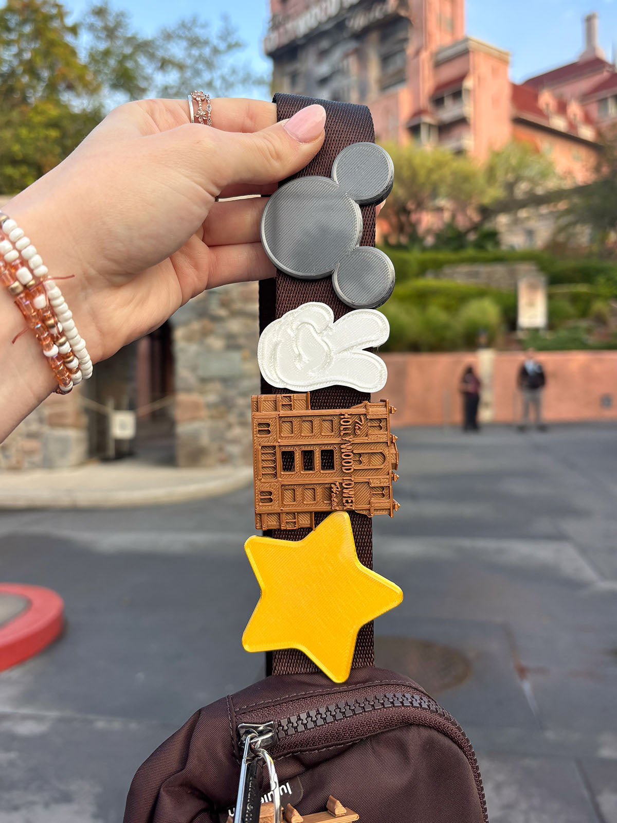 Old Hollywood Pre-made Bag Charm Stack