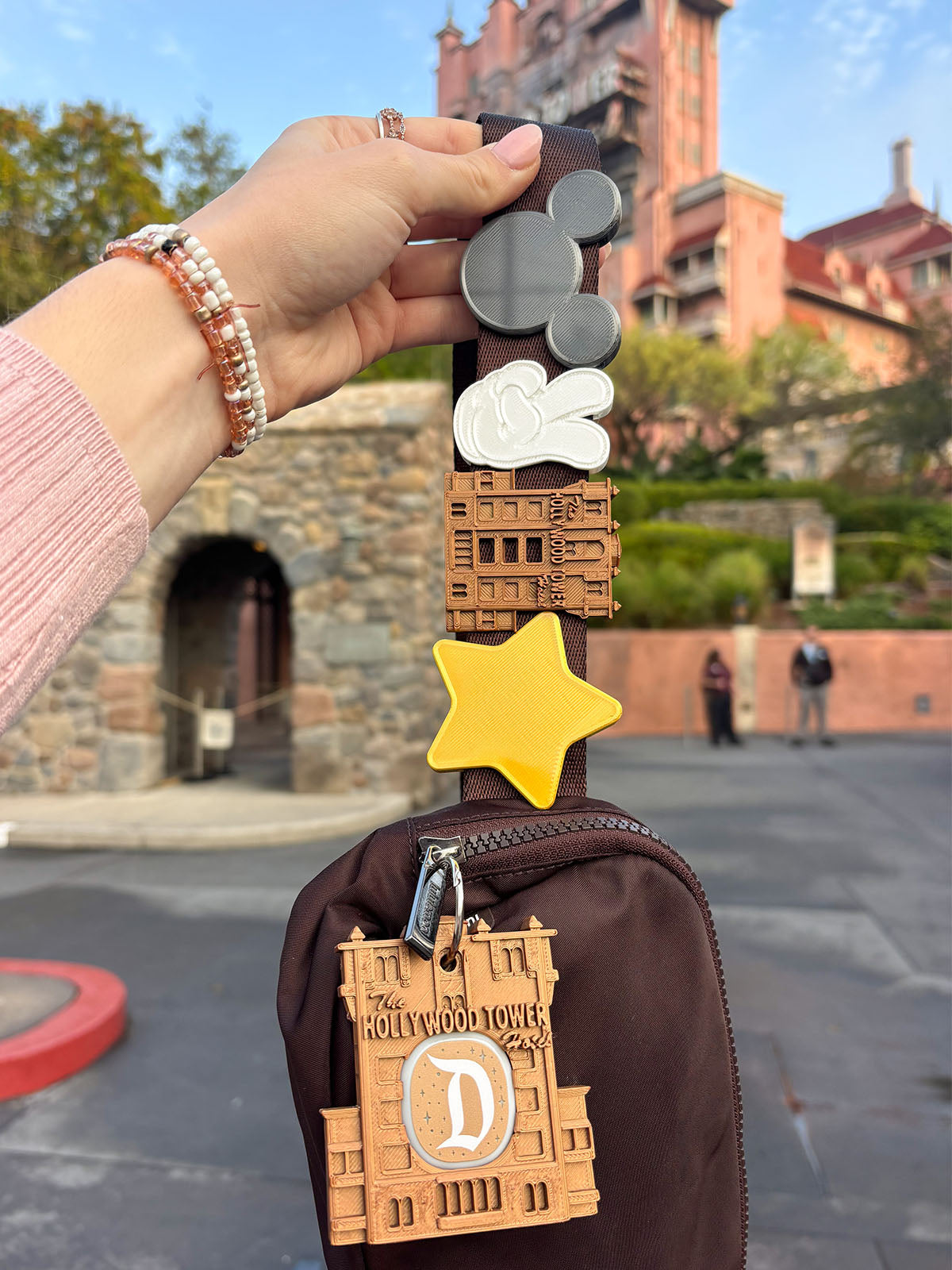 Old Hollywood Pre-made Bag Charm Stack