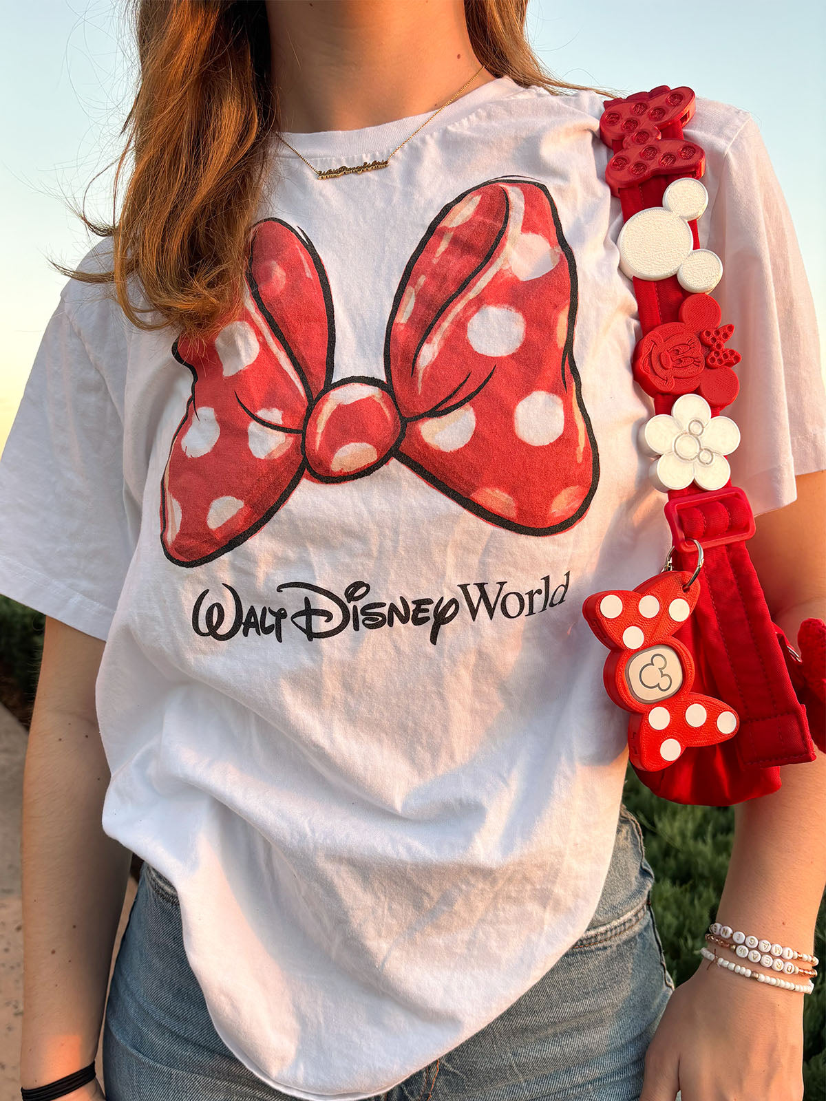 Lady Mouse Pre-made Bag Charm Stack