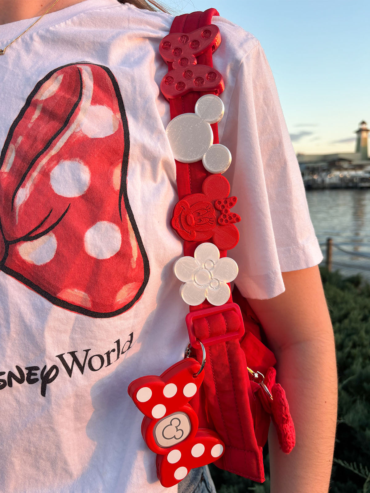 Lady Mouse Pre-made Bag Charm Stack