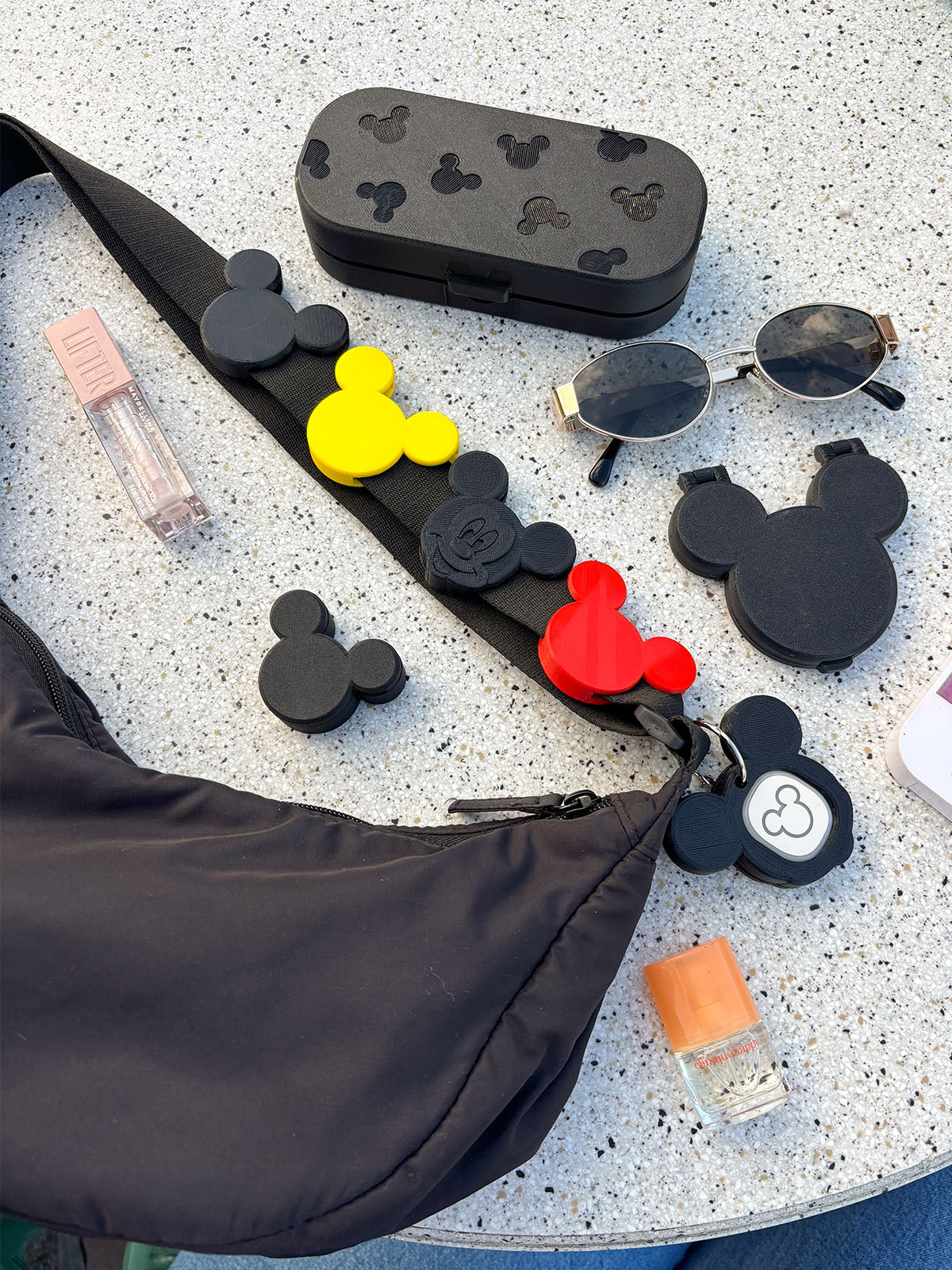 Classic Mouse Pre-made Bag Charm Stack