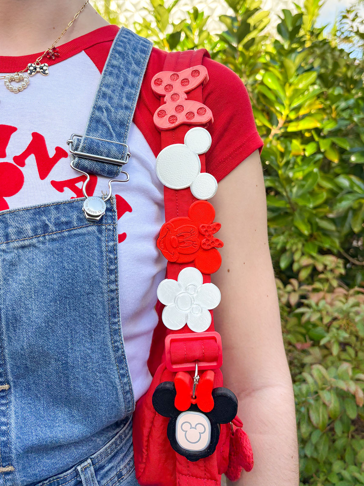 Lady Mouse Pre-made Bag Charm Stack