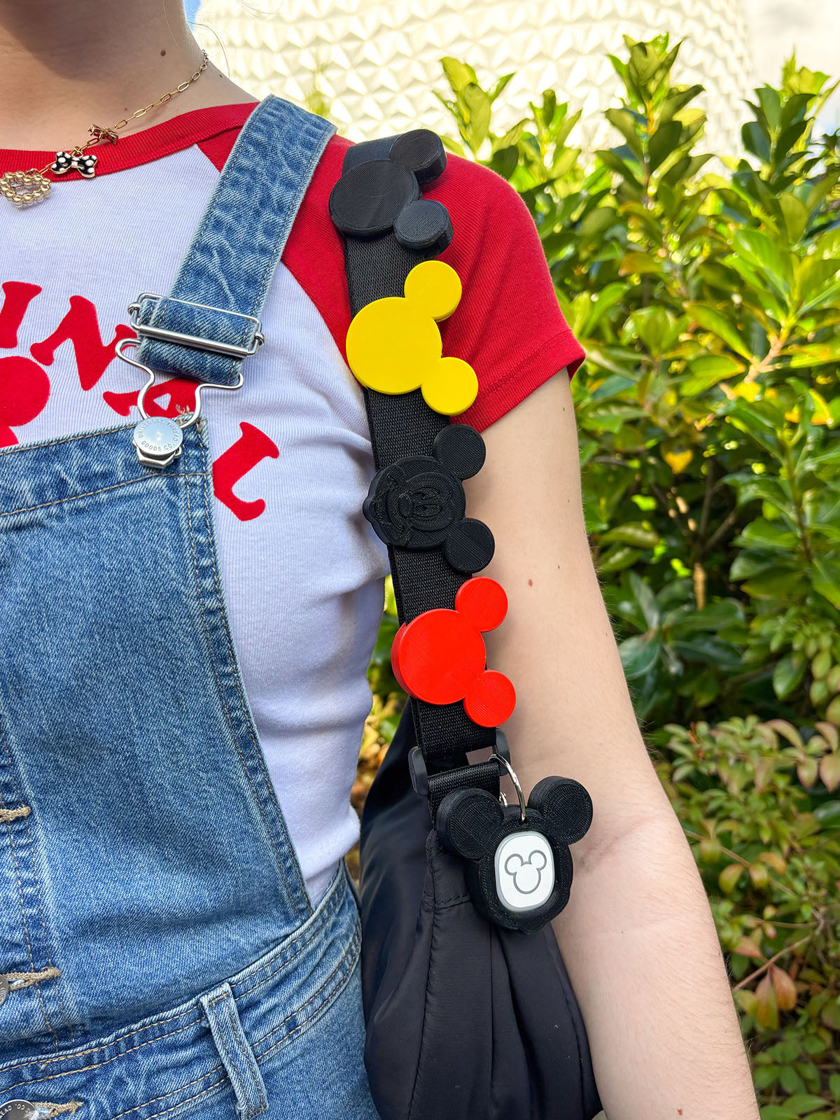 Mouse Head Belt and Bag Charm