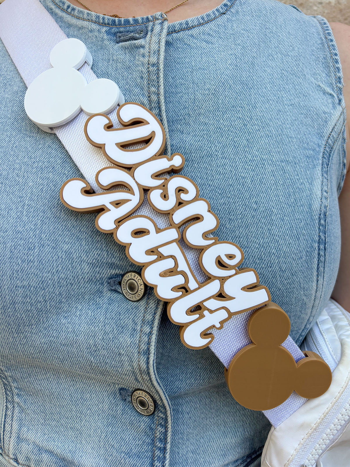 Mouse Head Belt and Bag Charm