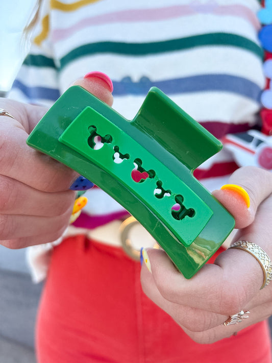 Kelly Green Claw Clip - CLEARANCE
