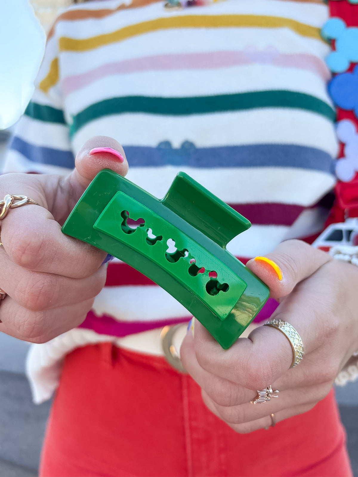 Kelly Green Claw Clip - CLEARANCE
