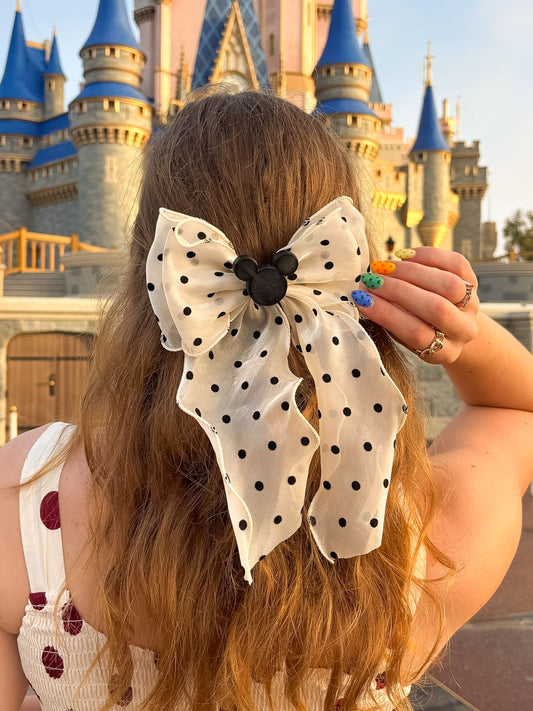 Polka Dot Bow