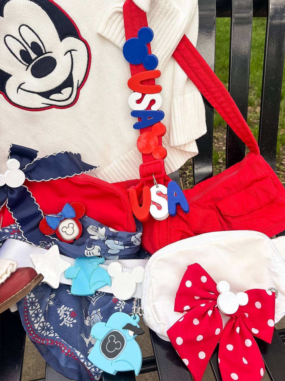Red Polka Dot Bow