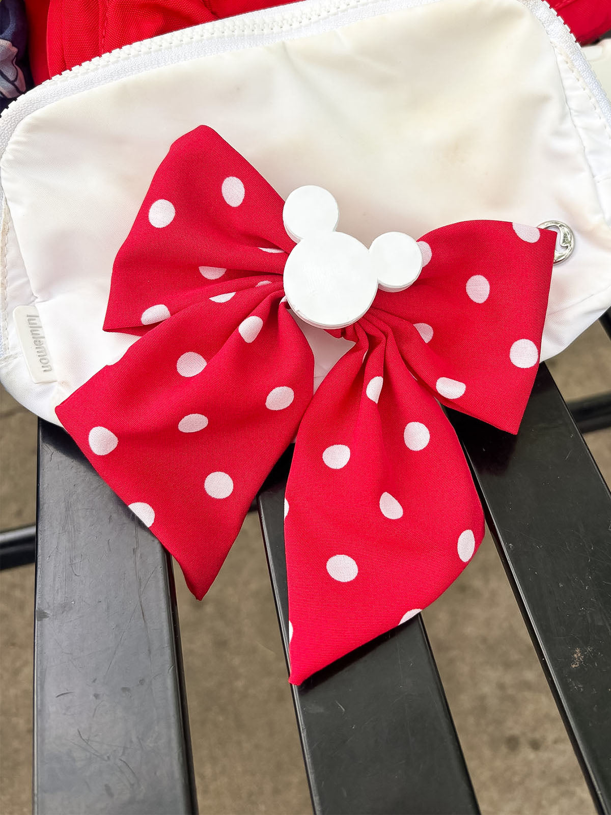 Red Polka Dot Bow