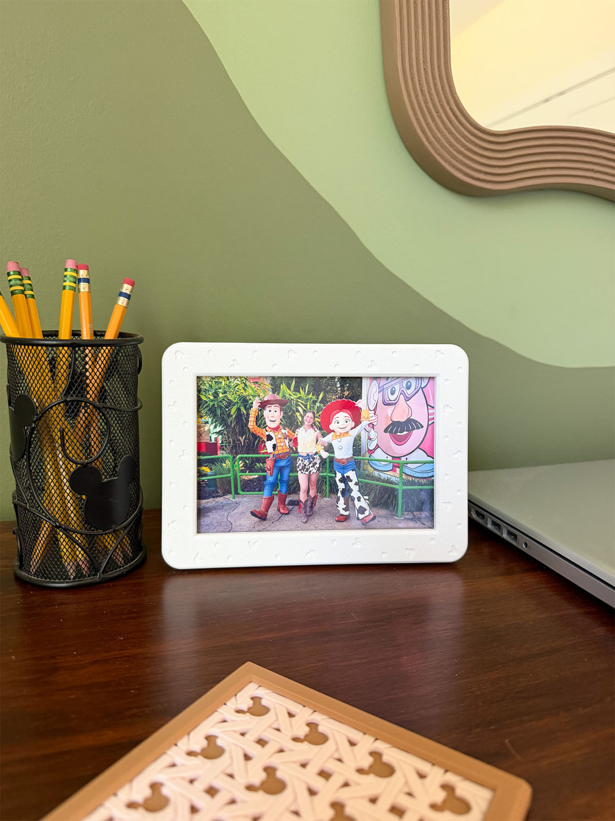 Mouse Polka Dot Picture Frame