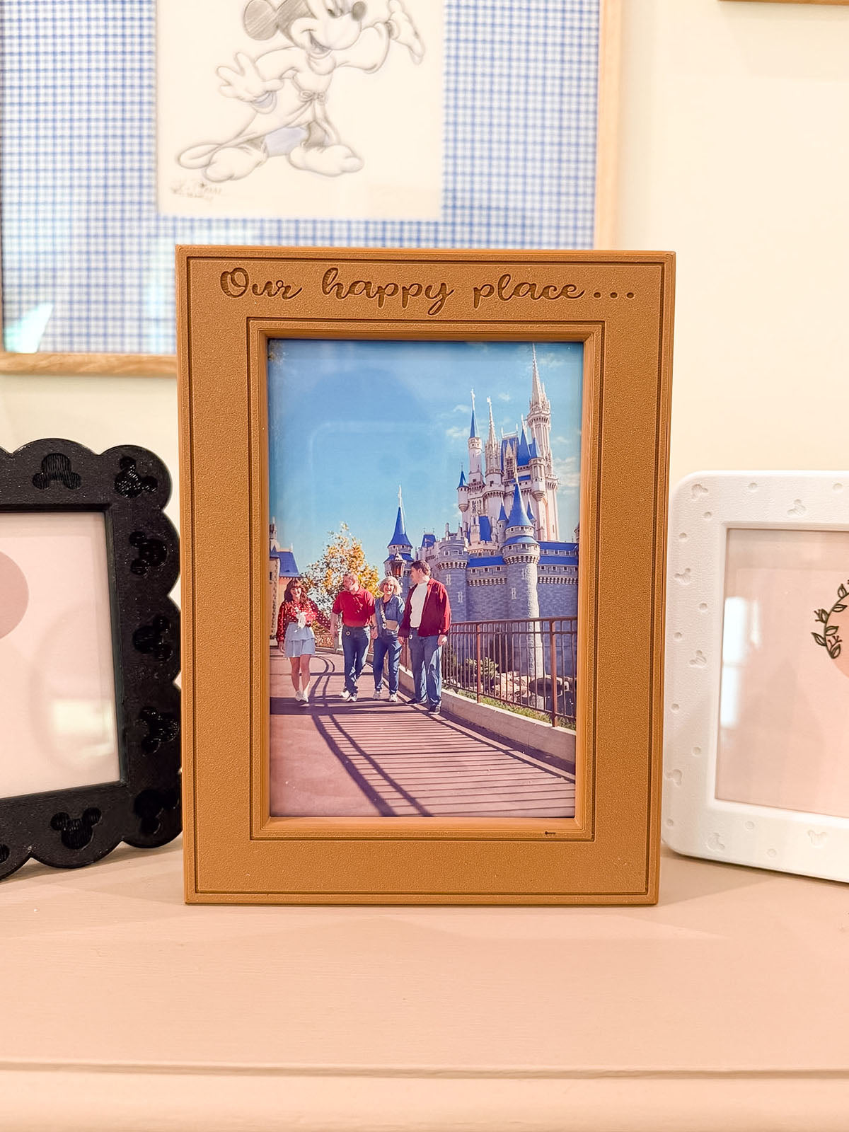 Happy Place Picture Frame