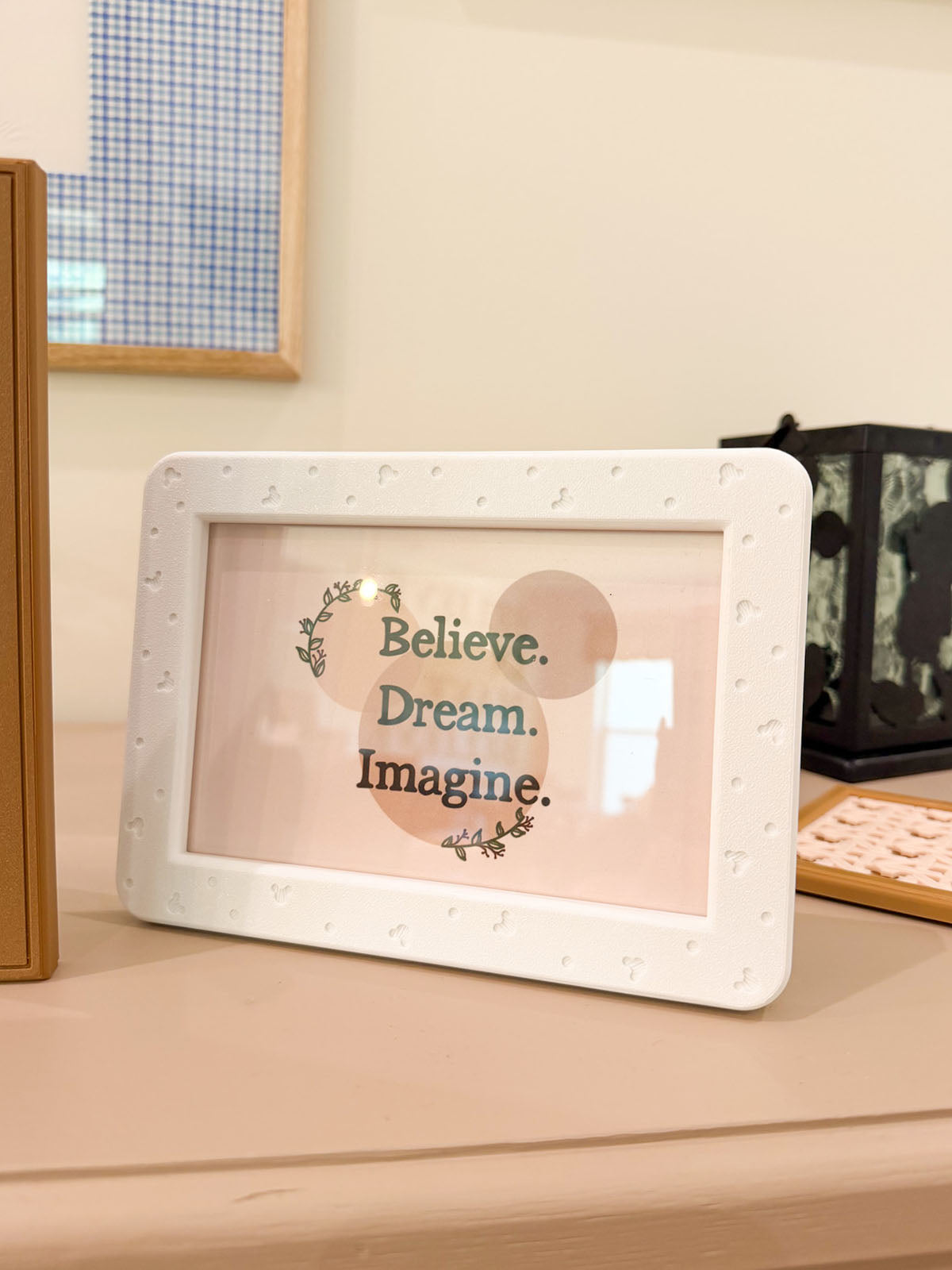 Mouse Polka Dot Picture Frame