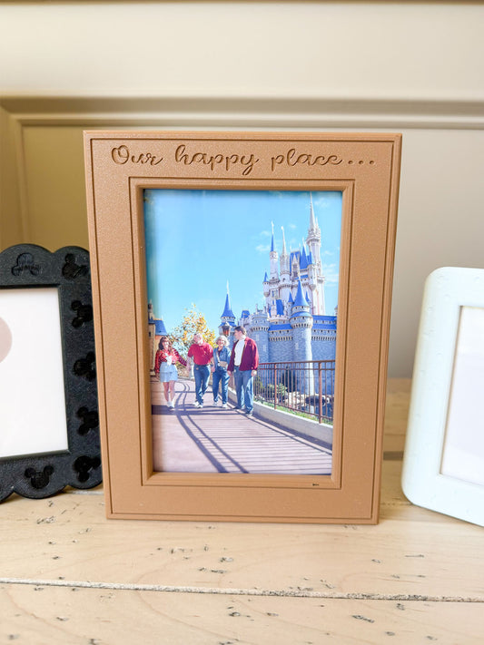 Happy Place Picture Frame