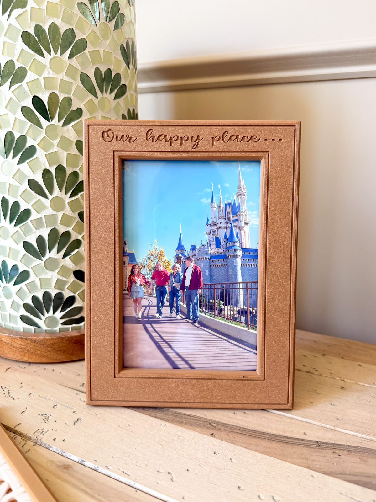 Happy Place Picture Frame
