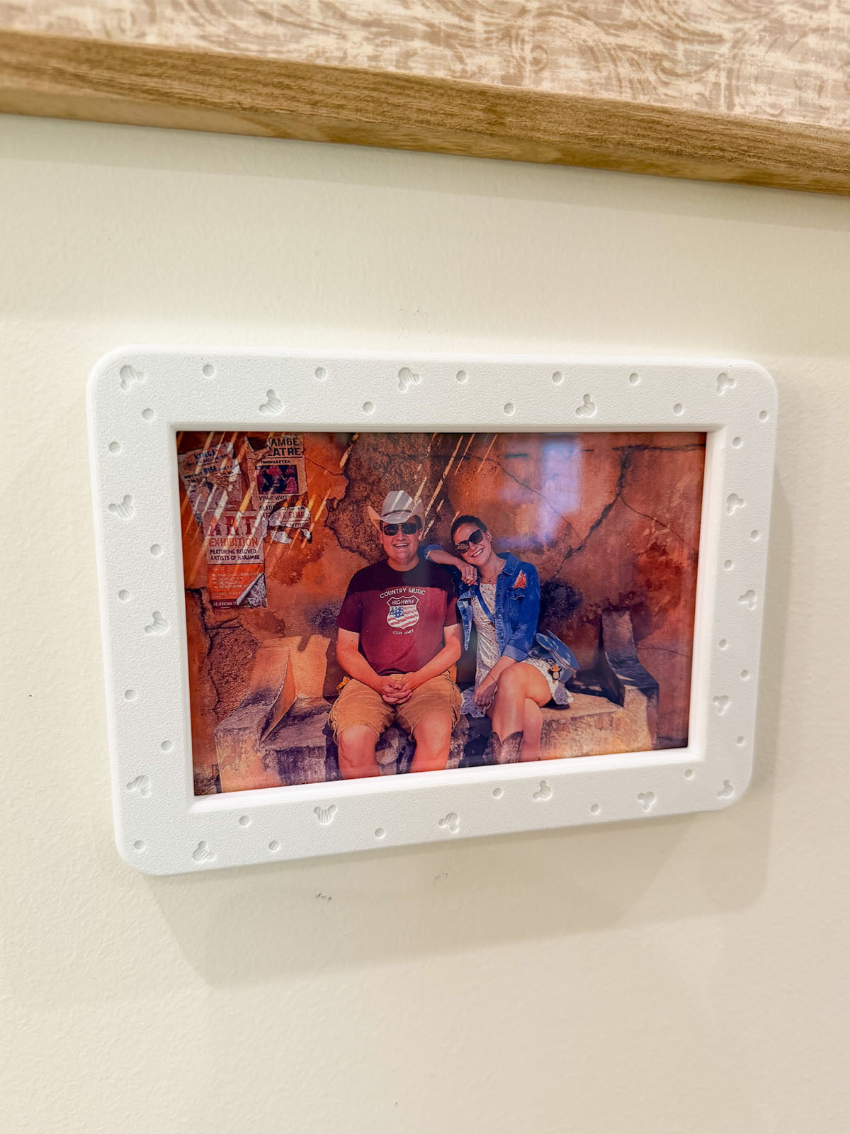 Mouse Polka Dot Picture Frame