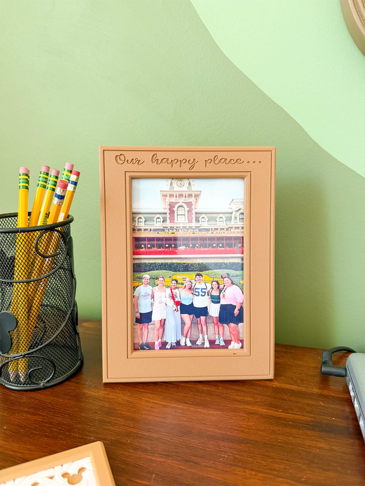 Happy Place Picture Frame