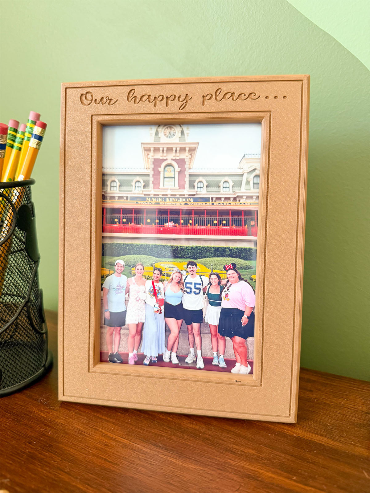 Happy Place Picture Frame