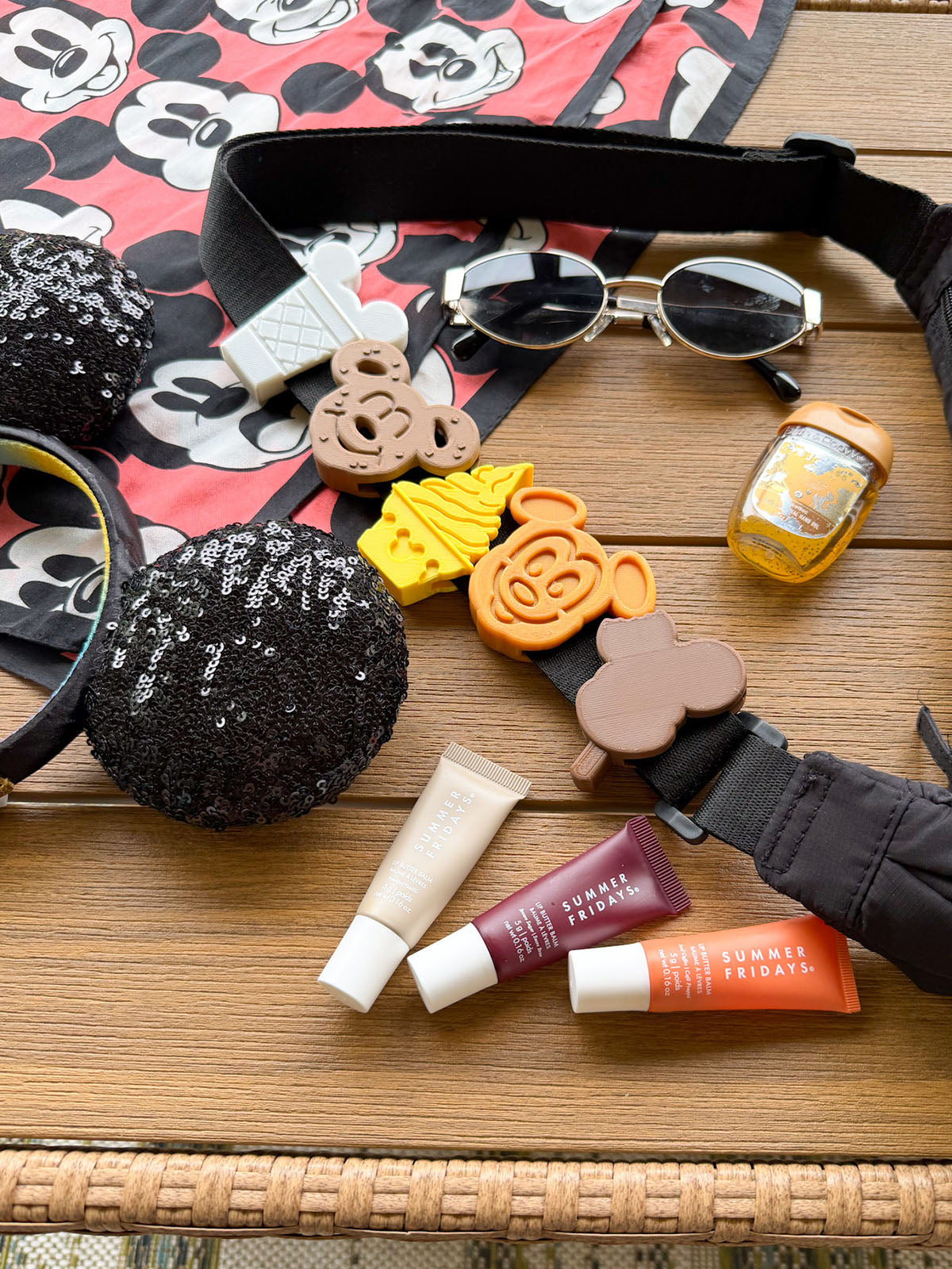 Snacks Belt and Bag Charms