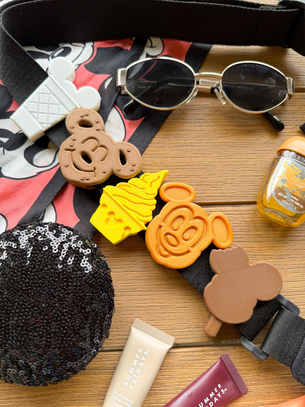Snacks Belt and Bag Charms
