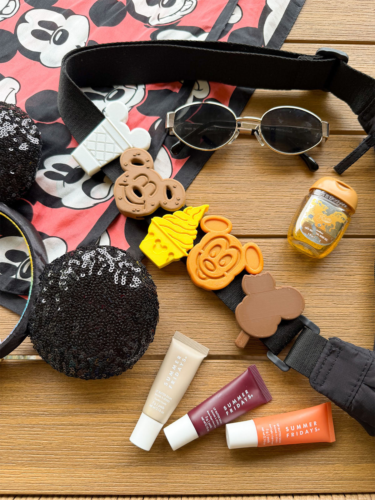 Snacks Belt and Bag Charms