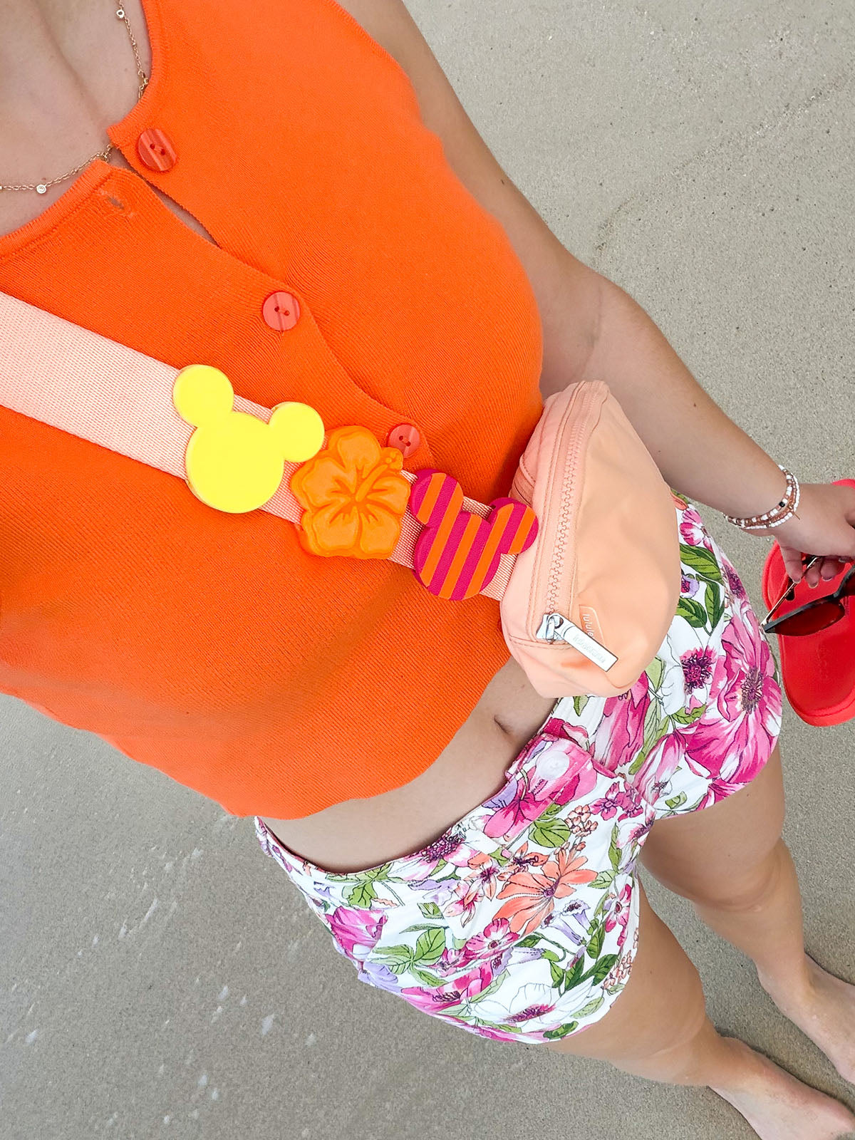 Striped Mouse Belt and Bag Charms