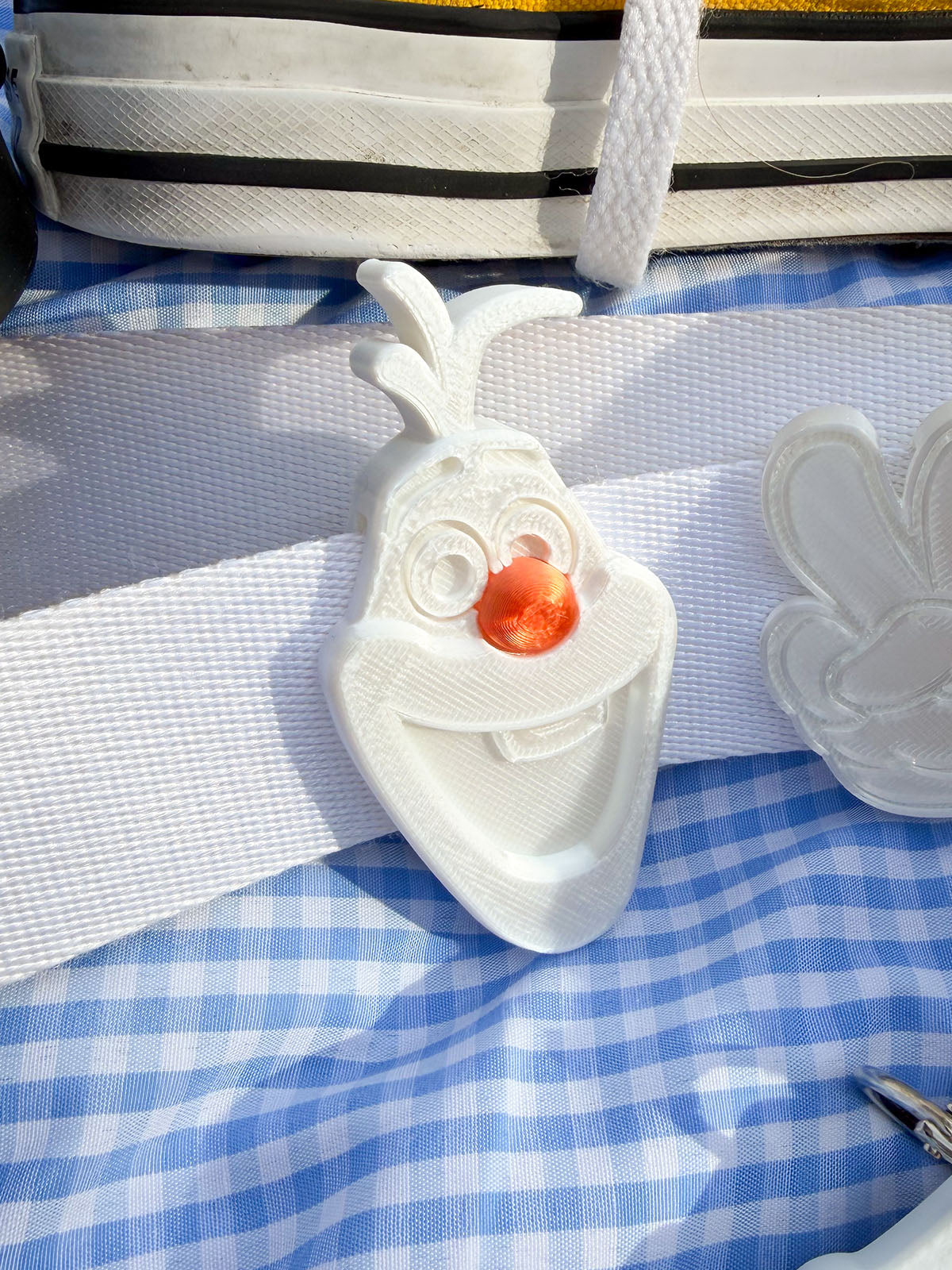 Warm Hugs Snowman Belt and Bag Charm