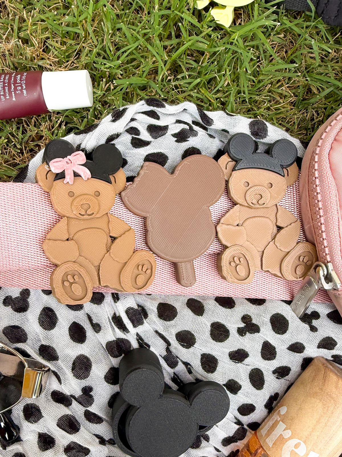 Magical Bear Belt and Bag Charm