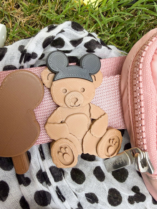 Magical Bear Belt and Bag Charm