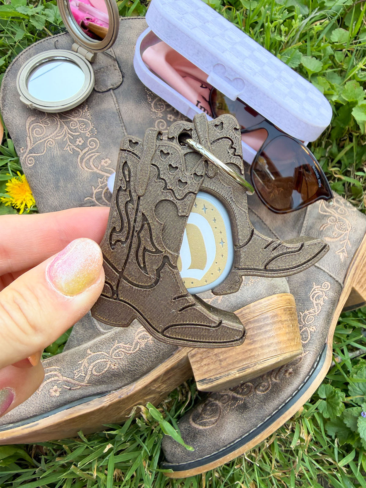 Cowboy Boots Magic Band Buddy