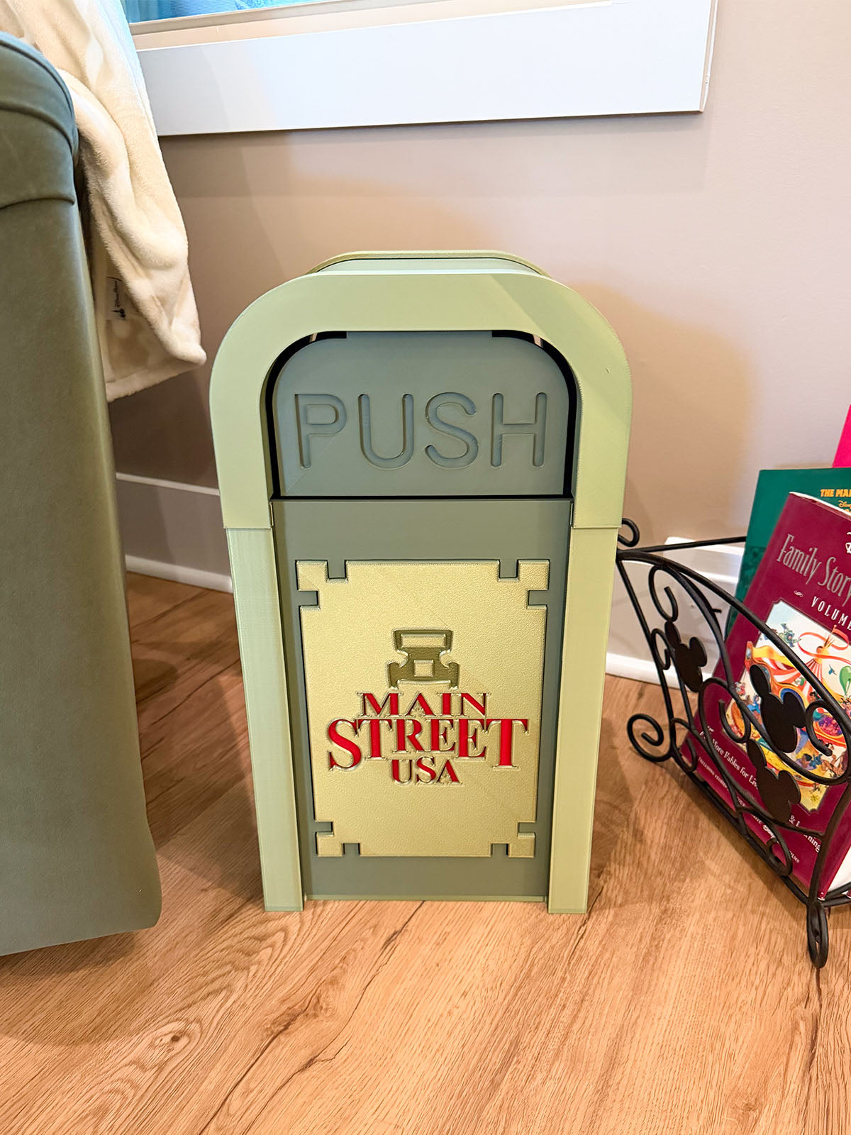 EXTRA LARGE Themed Trash Can