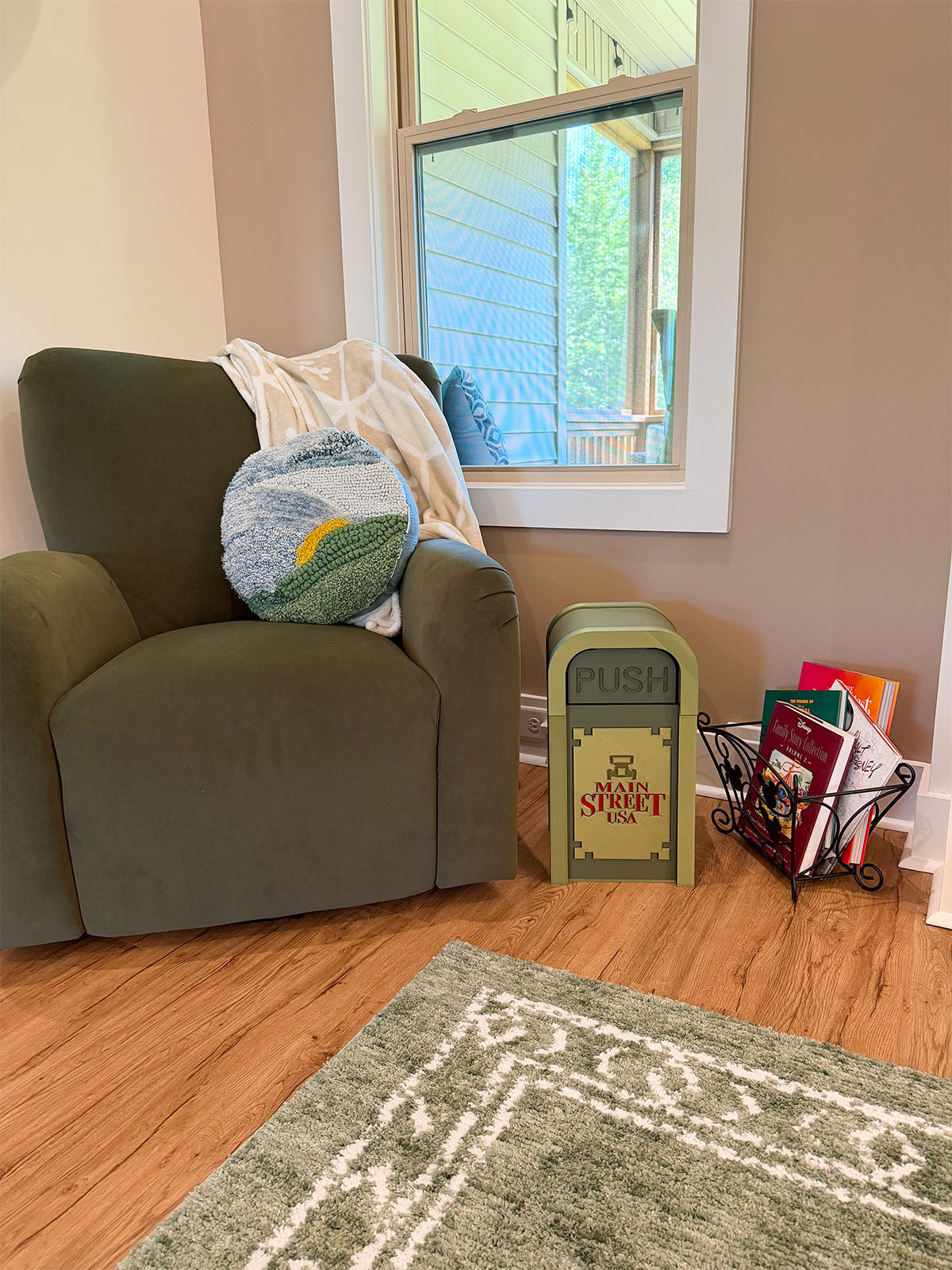 EXTRA LARGE Themed Trash Can