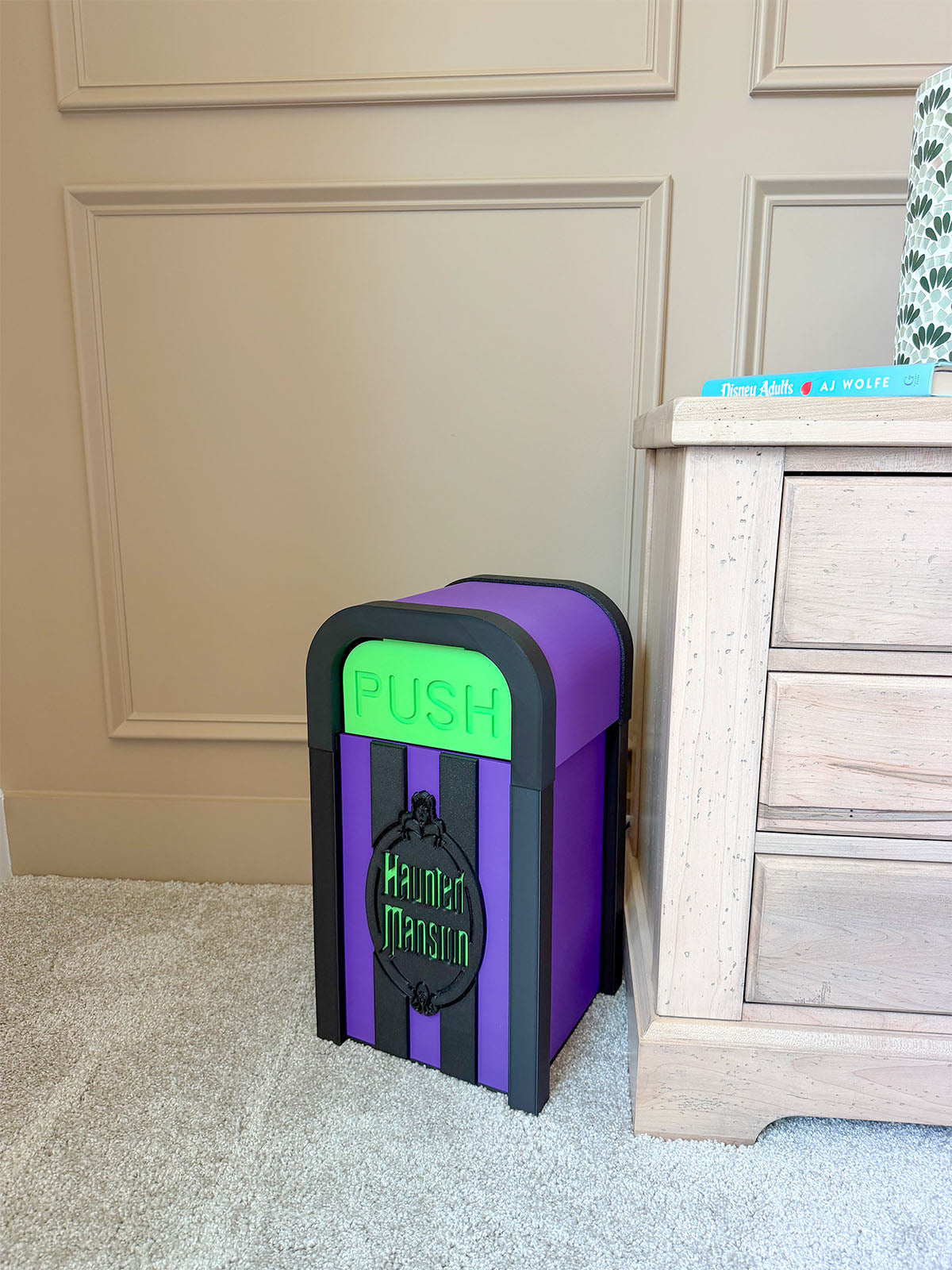 EXTRA LARGE Themed Trash Can