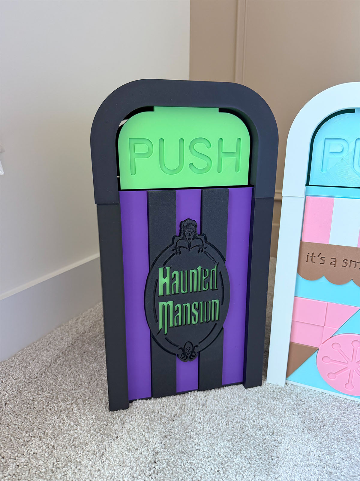 EXTRA LARGE Themed Trash Can