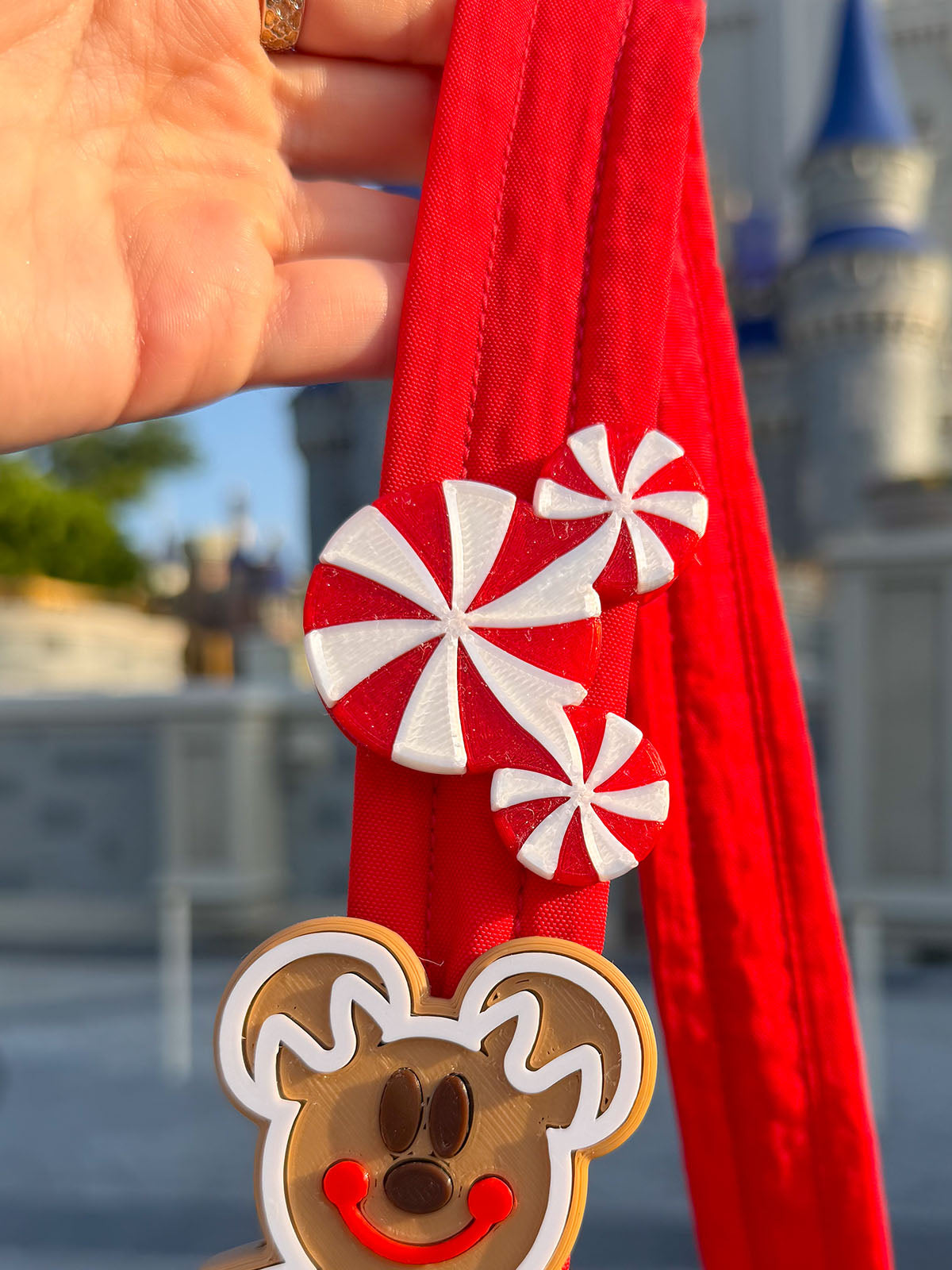 Peppermint Belt and Bag Charm
