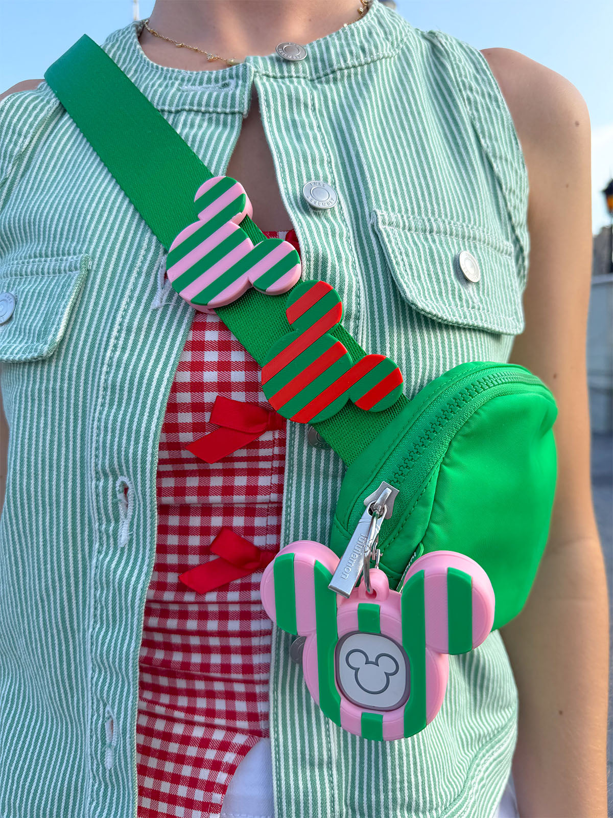 Seasonal Striped Magic Band Buddy