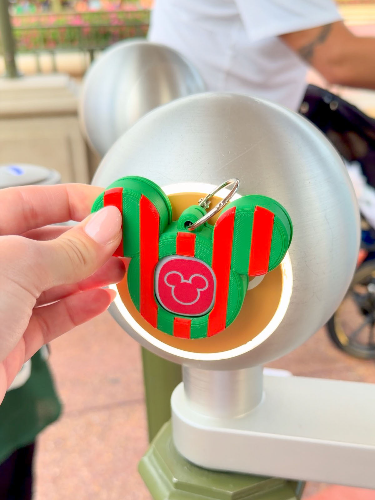 Seasonal Striped Magic Band Buddy