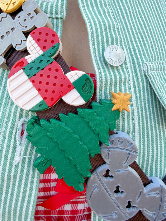Christmas Tree Belt and Bag Charm