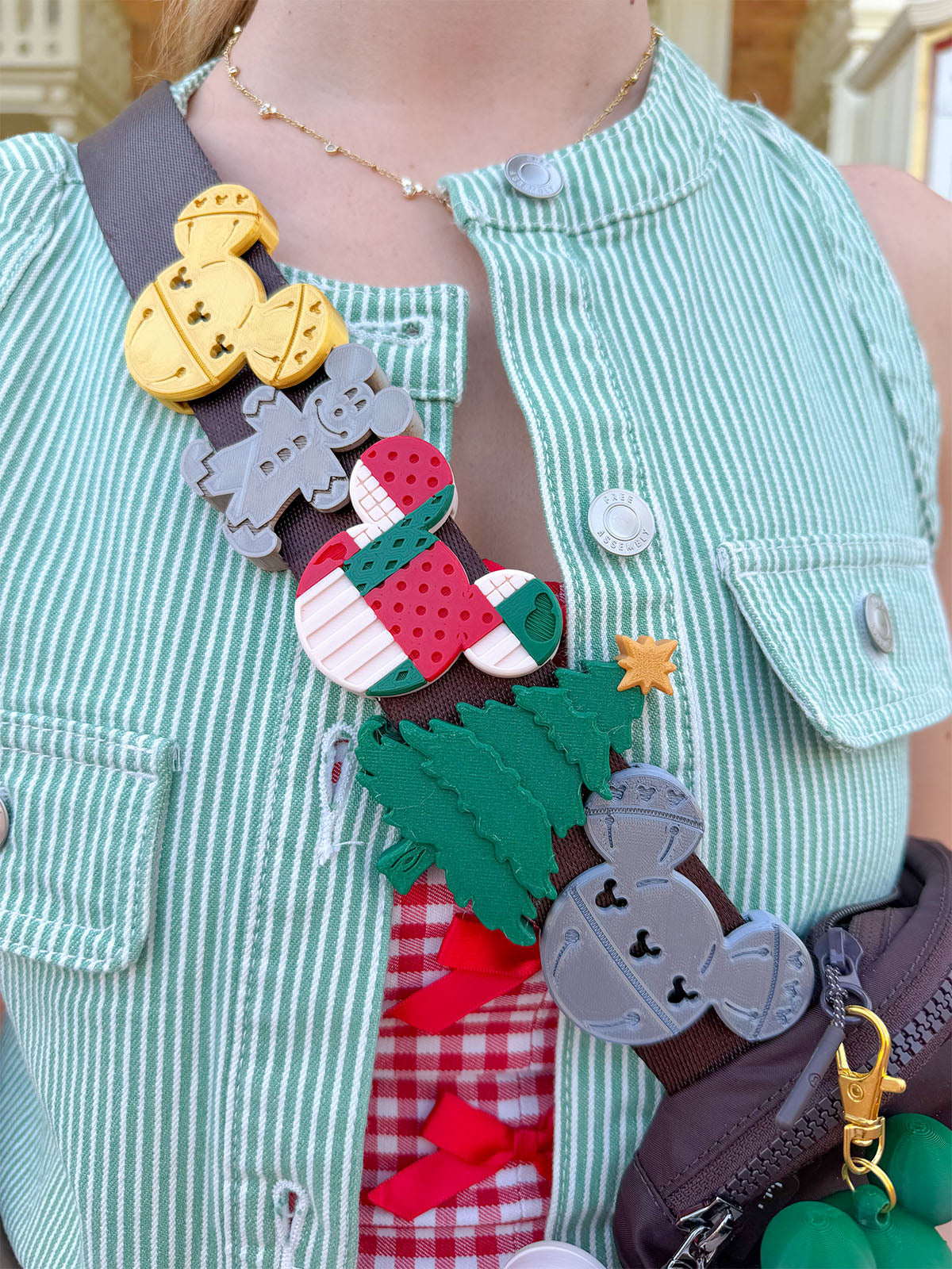 Seasonal Patchwork Belt and Bag Charm