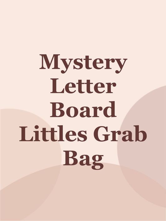 Mystery Letter Board Littles Grab Bag
