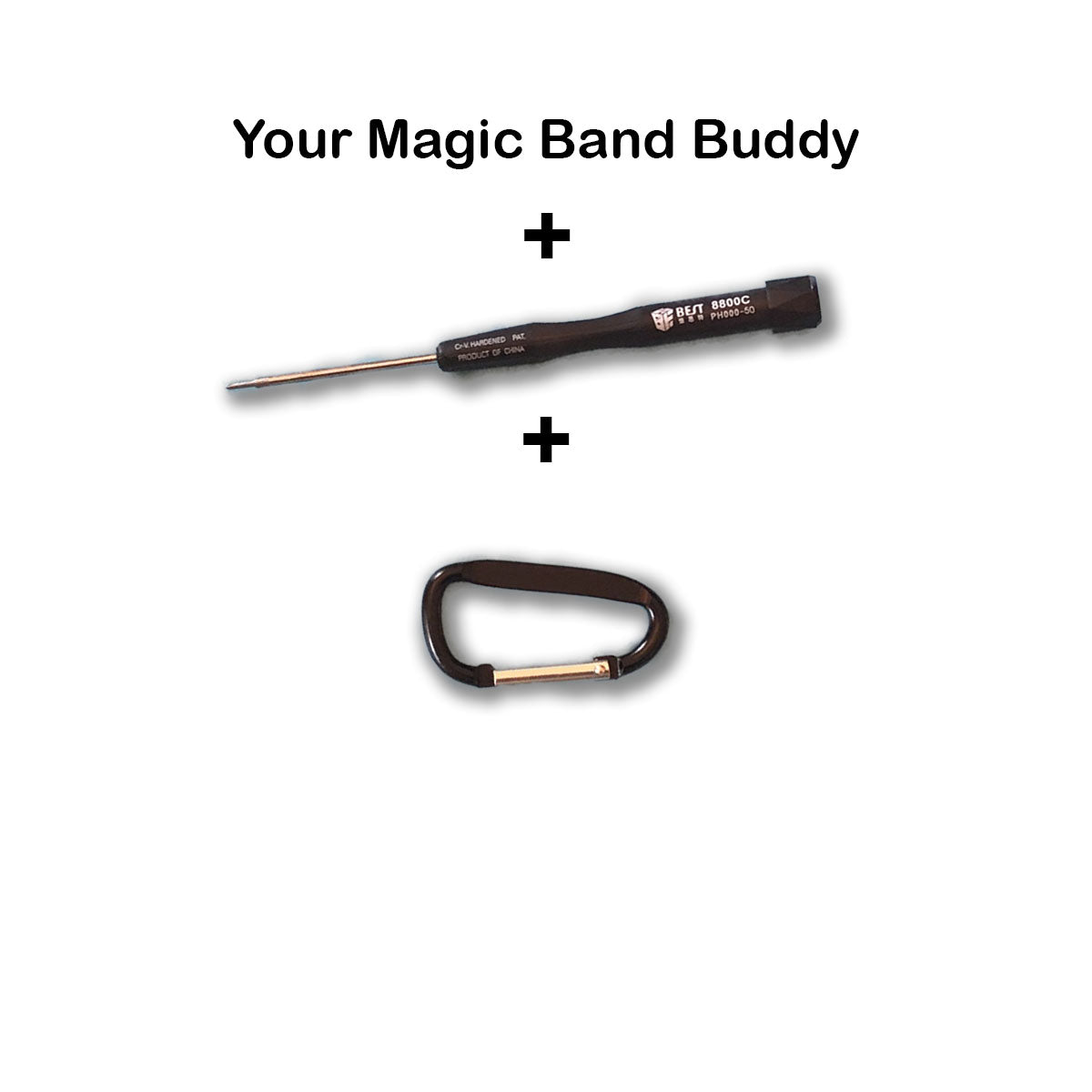 Blush Bow Magic Band Buddy