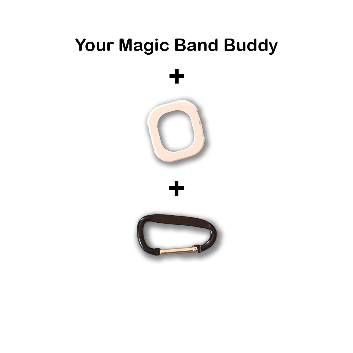 Checkered Mouseketeer Hat Magic Band Buddy