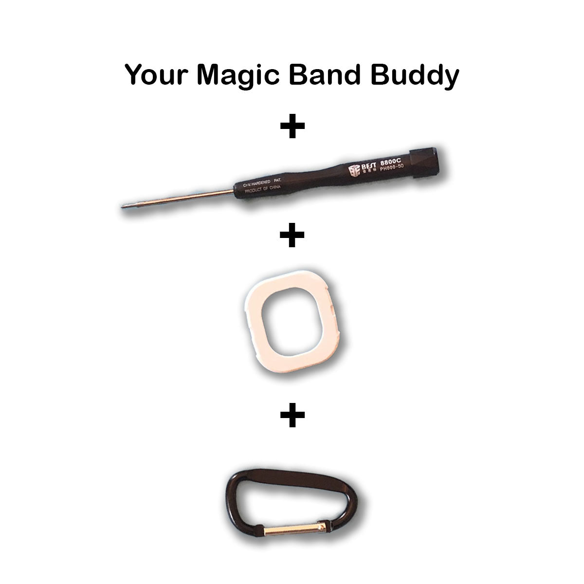 Blush Bow Magic Band Buddy