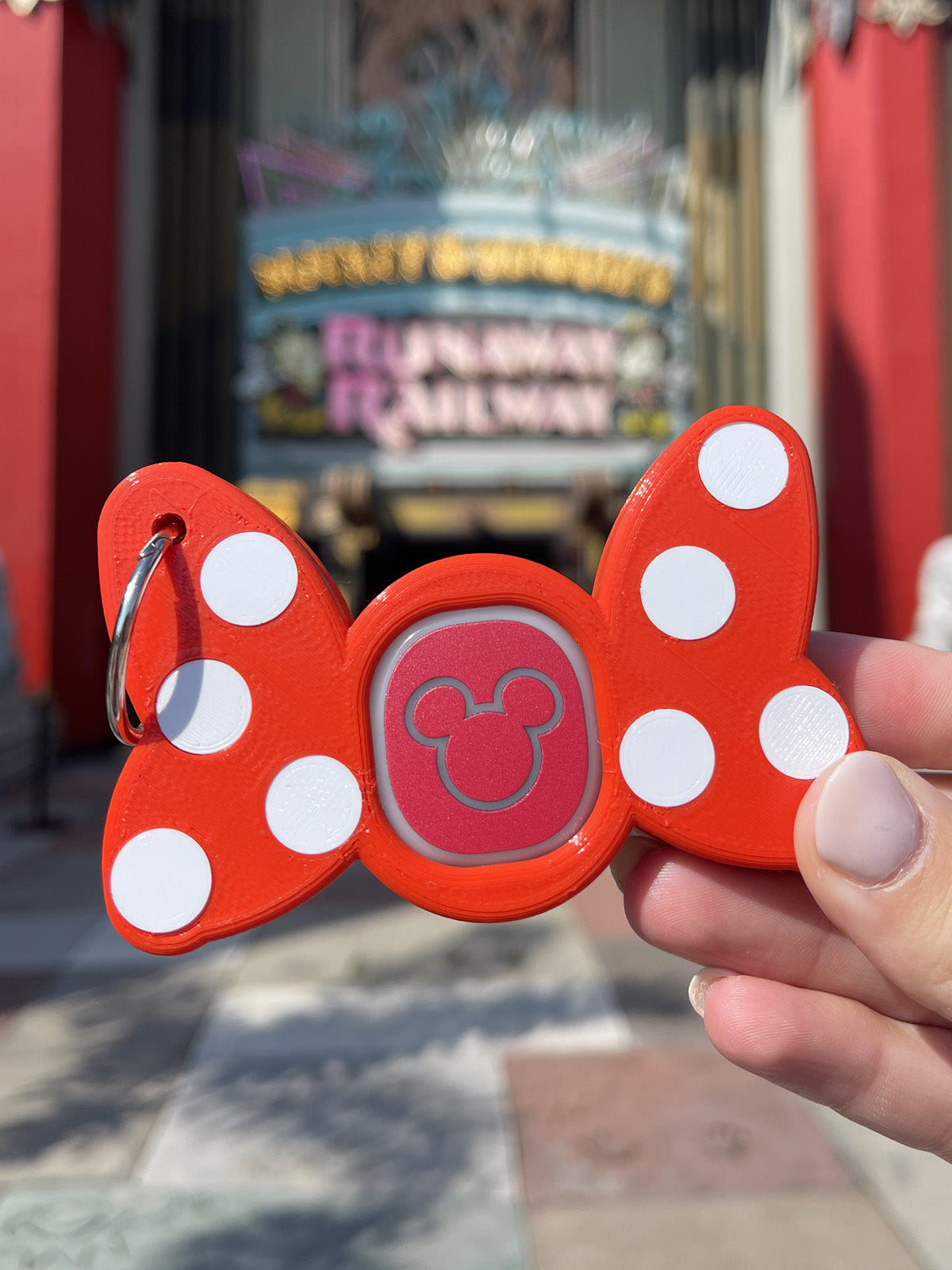 Polka Dot Bow Magic Band Buddy