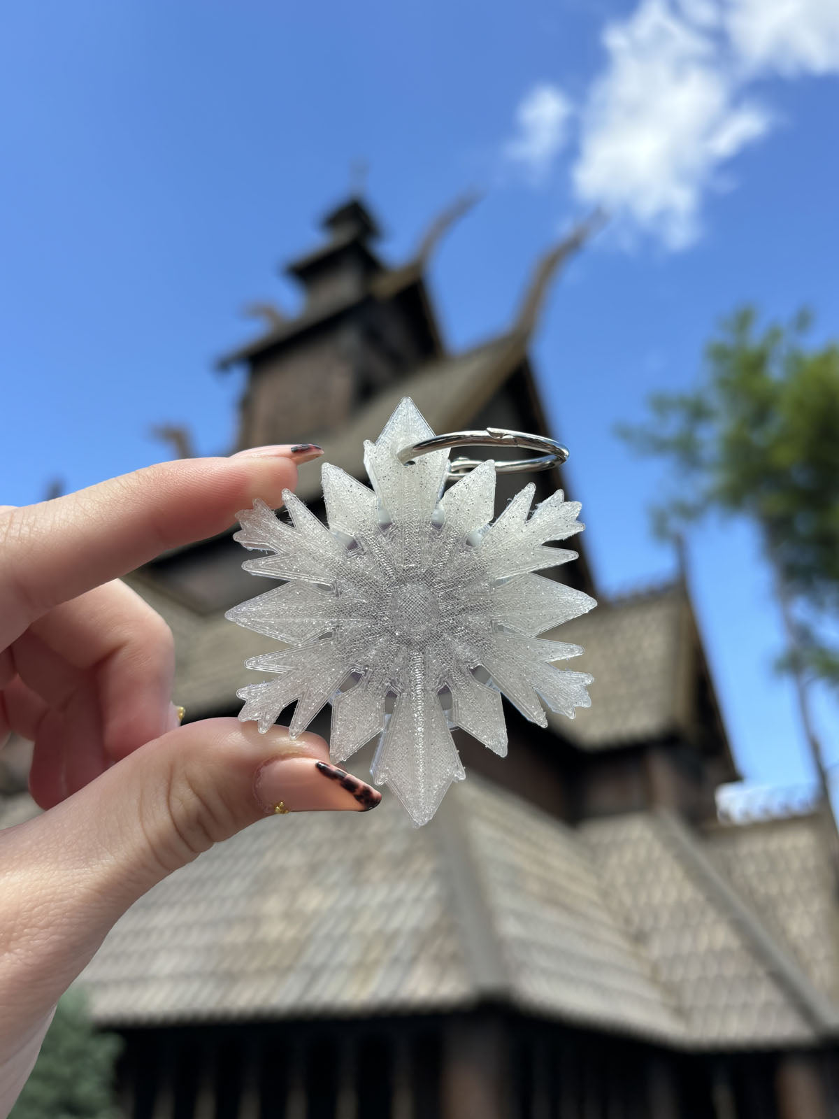 Ice Queen Snowflake Magic Band Buddy