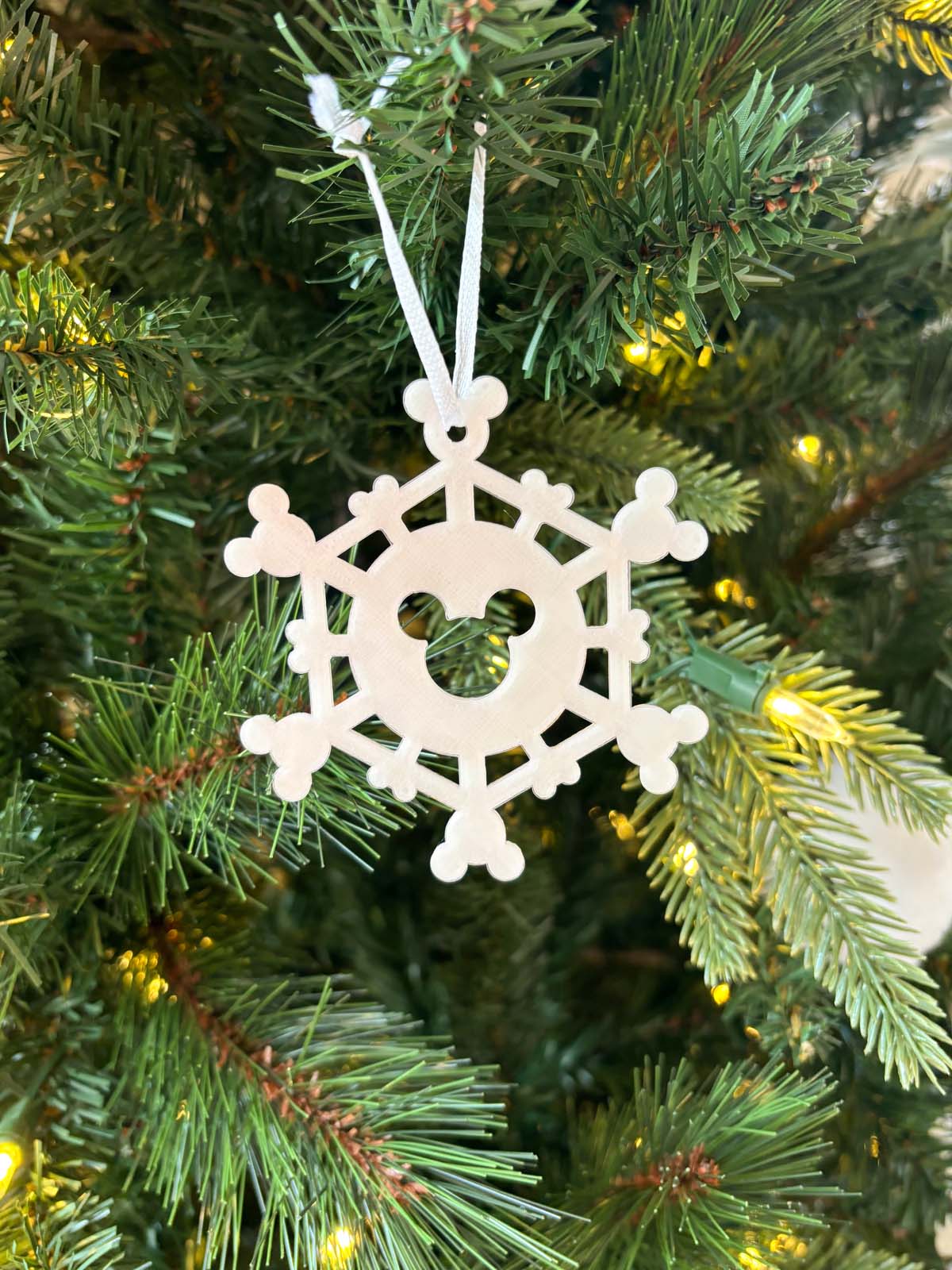 Snowflake Christmas Ornament 3 Piece Set