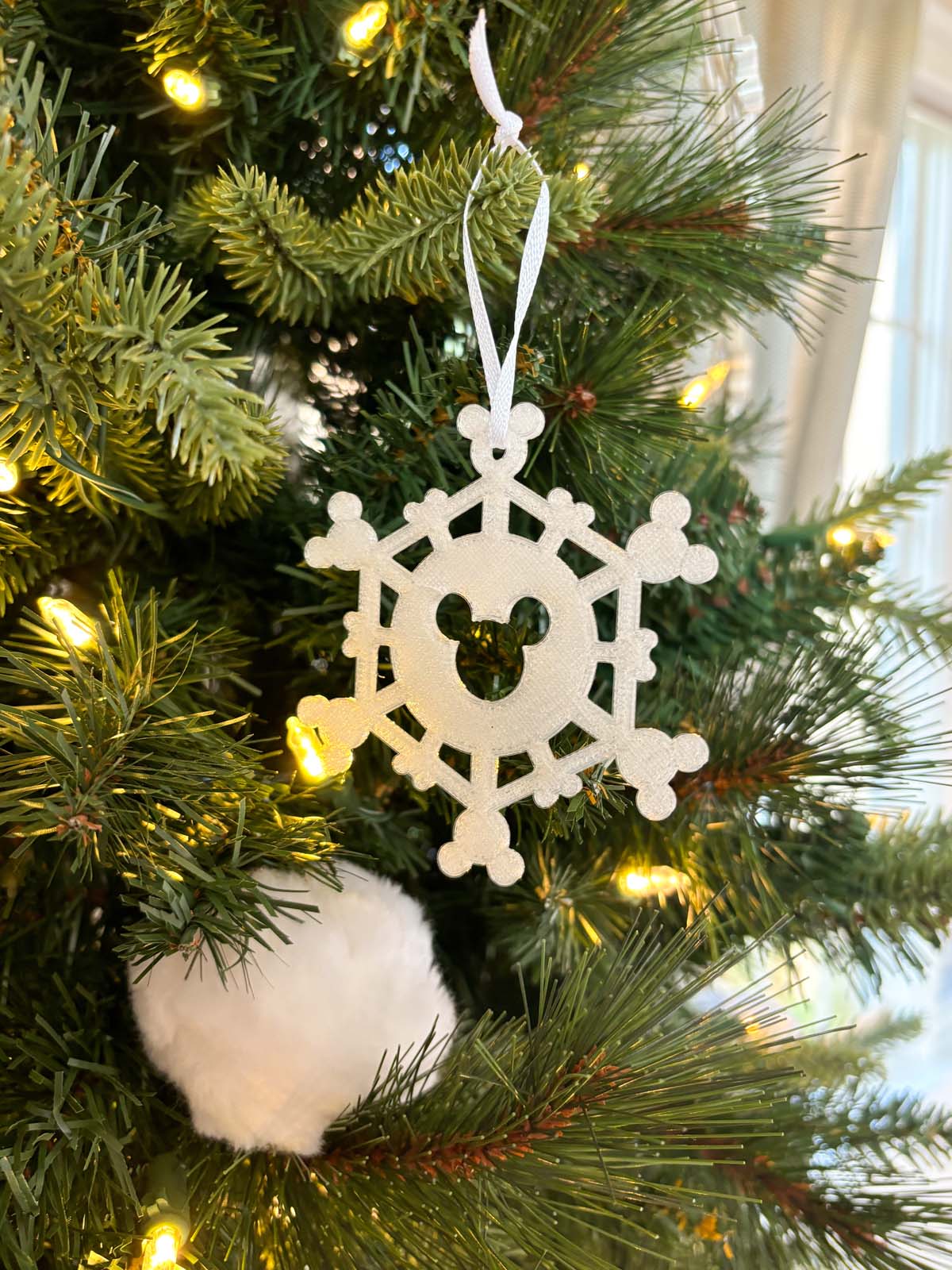 Snowflake Christmas Ornament 3 Piece Set