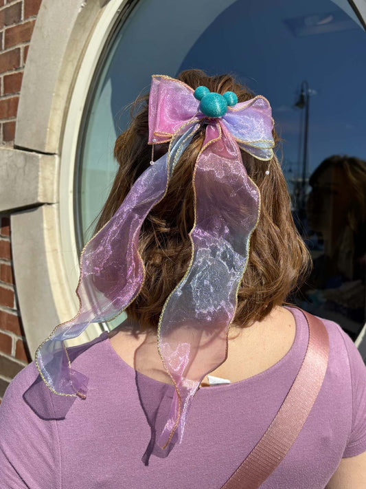 Do As Dreamers Do Mermaid Princess Hair Bow - Clearance